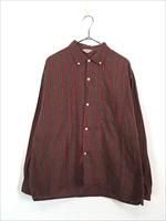 3点¥10,000 ビンテージ 古着 卸 レトロ ノーカラーストライプシャツ 3点¥10,000 ビンテージ 古着 卸 レトロ 80's ストライプシャツ