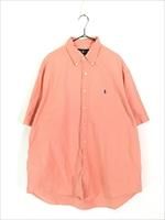 古着 90s Ralph Lauren 「BLAKE」 ワンポイント ソリッド OX