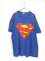 古着 90s USA製 MARVEL SUPER MAN スーパーマン アメコミ ヒーロー 「S」 マーク Tシャツ XL 古着 - 古着 通販  ヴィンテージ 古着屋 Dracaena ドラセナ