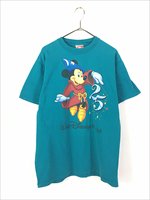 古着 90s USA製 Walt Disney World ミッキー ファンタジア 25th アニバーサリー Tシャツ L 古着 - 古着 通販  ヴィンテージ 古着屋 Dracaena ドラセナ