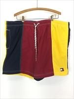 古着 90s TOMMY HILFIGER カラフル パネル パターン ナイロン