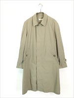 古着 70s Brooks Brothers ライトオンス コットン 比翼 ステンカラー バルマカーン トレンチ コート 40S - 古着 通販 ヴィンテージ  古着屋 Dracaena ドラセナ