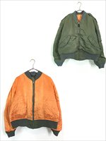 古着 90s USA製 Alpha Industries L-2B 「7448J」 ミリタリー ライトゾーン フライト ジャケット XL - 古着  通販 ヴィンテージ 古着屋 Dracaena ドラセナ