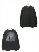 VAVADUDU　スウェット　トップス　トレーナー　ペイント　アート VAVA DUDU PAINTED SWEAT LAVENDER×WHITE – GIGINA