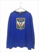 古着 Polo Ralph Lauren 月桂樹 トリコロール エンブレム