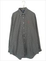 古着 90s Ralph Lauren 「BLAIRE」 マルチ チェック ポケット付