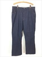 古着 80s JC Penney 濃紺 バットダイ デニム フレア パンツ 古着 80s JC Penney 濃紺 バットダイ デニム フレア パンツ