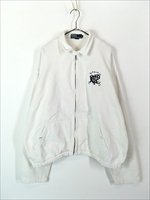 古着 90s Polo Ralph Lauren RLPC ワンポイント スウェット スウィングトップ ジャケット 白 L 古着 - 古着 通販  ヴィンテージ 古着屋 Dracaena ドラセナ