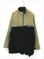 (USA)ビンテージコットンキャンバスジャケット レディース 古着 90s USA製 Garden Gear 果実 昆虫 花 総柄