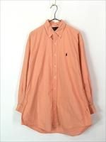 古着 90s Ralph Lauren 「BLAKE」 オレンジ×白 ギンガム