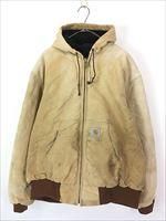 Carhartt フード付きブラウンスウェット　古着　ヴィンテージ 楽天市場】80's 90's USA製 □ カーハート CARHARTT サーマル