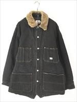 古着 90s USA製 CK Calvin Klein Jeans リアル ラムスキン