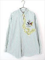 古着通販 XL☆古着 長袖 シャツ メンズ 90年代 90s ディズニー