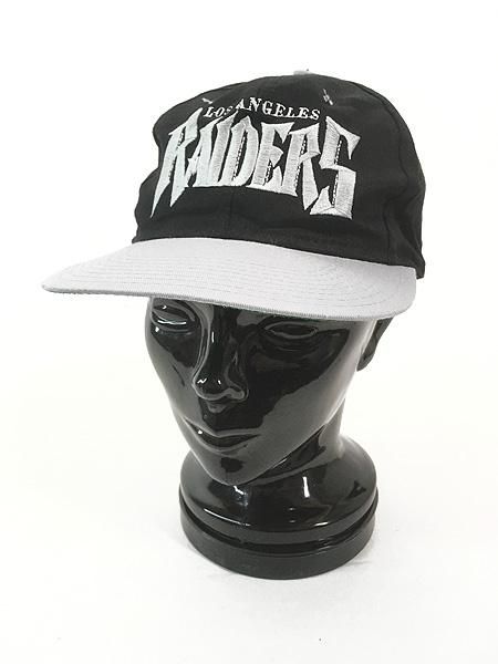雑貨 古着 90s NFL Los Angeles Raiders レイダース バイカラー