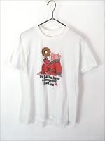レディース 古着 80s USA製 Greeting GARB ブタ アニマル