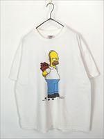 古着 00s The Simpsons シンプソンズ ホーマー チョコレート