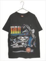 Harley Davidson 古着 80s 90s ビンテージ ノースリーブ 古着 90s USA製 HARLEY DAVIDSON 「OFFICIAL LICENSED PRIDUCT