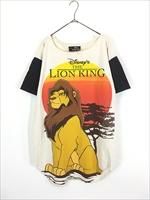 レディース 古着 90s USA製 Disney The Lion King ライオン