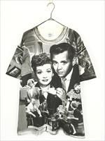 レディース 古着 90-00s I Love Lucy TV コメディ ドラマ 全面プリント フォト Tシャツ M 古着 レディース 古着 90-00s I Love Lucy TV コメディ ドラマ 全面