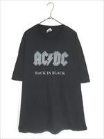 古着 00s AC/DC 「Back In Black」 ヘヴィ メタル ロック バンド