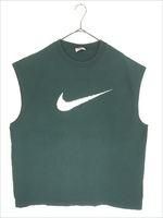 the vintage style 【ノースリーブ】 古着 90s USA製 NIKE スウォッシュ グラフィック ノースリーブ
