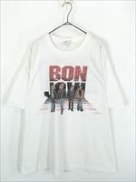 ボン・ジョヴィ TOUR 2015 レアTシャツ BON JOVI ボンジョヴィ - 93 TOUR / バックプリントあり / T