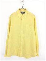 古着 90s Ralph Lauren 「CUSTOM FIT」 無地 ソリッド 100