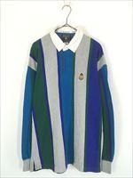 【古着】RALPH LAUREN Men's ラグビーシャツ コットン100% 90's Polo 