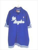 古着 90s NBA Los Angeles Lakers レイカーズ 半袖 スナップ