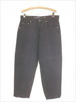 古着90s Levi's シルバータブ バギーハーフパンツ 古着 90s USA製 Levi's Silver Tab 「Loose」 ブラック デニム