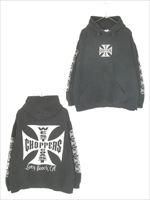 古着 90s- West Coast Choppers 豪華 クロス 4面 プリント