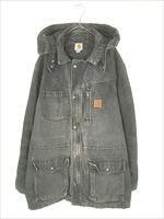 古着 10s Carhartt フェード ブラック ダック 2way パデット