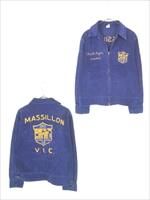 古着 60s 「MASSILLON」 豪華 チェーン 太畝 コーデュロイ FFA