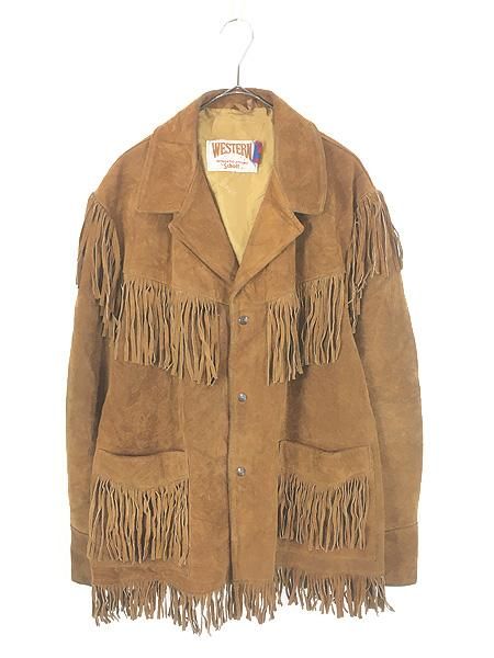 80sヴィンテージ　Schott ウエスタン　スエード　ボア　ランチジャケット SCHOTT ウエスタンスウェードボアランチジャケット SCHOTT