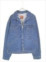 USA ビンテージ フルジップ ジャケット シボレー トラッカー 80s ラングラー USA製 美品 JL720NV ヴィンテージデニム