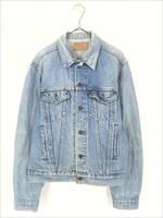 古着 80s USA製 Levi's 71506-0214 4th ポケット付 ブルー