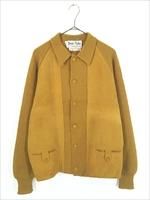 古着 70s Montgomery Ward Brent Italia 本革 スエード レザー