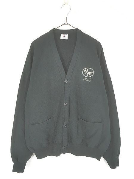古着 90s JERZEES 「Kroger」 スーパーマーケット 刺しゅう ワン