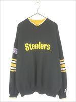 古着 90s NFL Pittsburgh Steelers スティーラーズ 刺しゅう