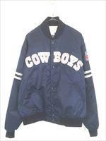 古着 80s USA製 STARTER NFL Dallas Cowboys カウボーイズ 光沢