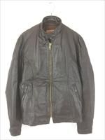 古着 70s Excelled 本革 レザー シングル ライダース ジャケット