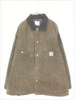 古着 90s USA製 Carhartt 裏地 ストライプ ブランケット ダーク 古着 90s USA製 Carhartt 裏地 ストライプ ブランケット ダーク