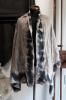 700. Cashmere & Silk Stole. 003(Grey Black). SILVANA MANETTI.