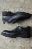 �ھ������ѡ�No 790V. Back Zip Low Shoes Horse Full Grain. BLKT(Black). GUIDI.
