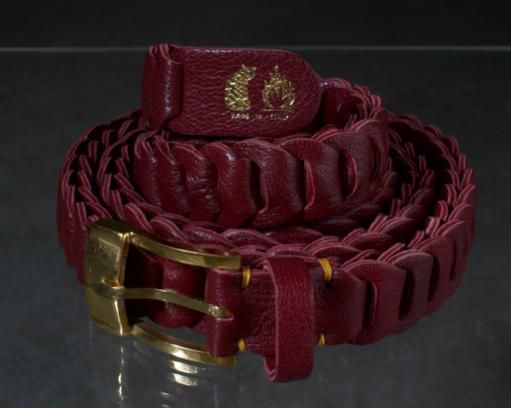 full hand made belt / il micio × m’s braque / chèvre / cherokee：m's  braque｜toron（トロン）