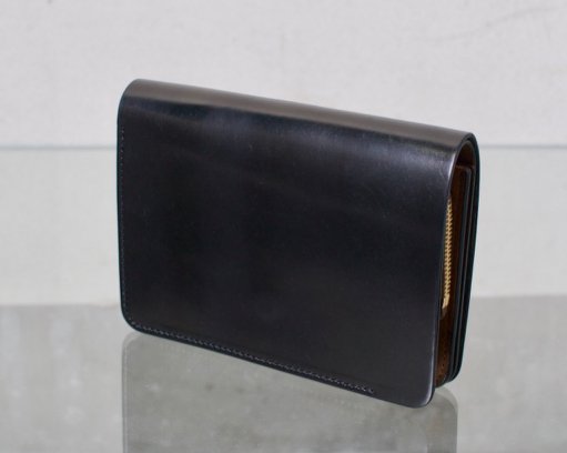 forme Short wallet Cordovan black