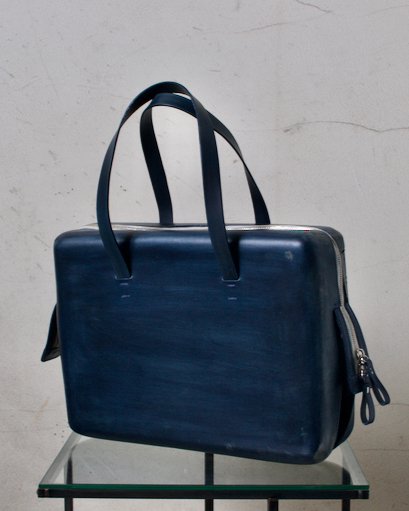 armor doctor bag / calf / blue：CECCHI DE ROSSI｜toron（トロン）