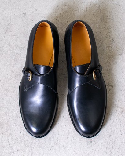 Monk strap / calf / black：forme｜toron（トロン）