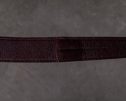 Dress jodhpurs belt / Tolso / Bordeaux ：forme｜toron（トロン）