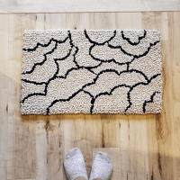 【45×75cm】ハンドタフト ウールマット